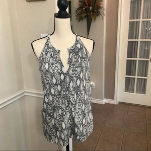 Banana Republic gray tank top S